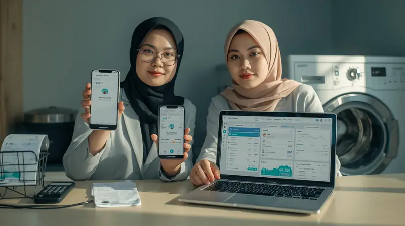 Perbedaan Aplikasi Laundry Gratis dan Berbayar