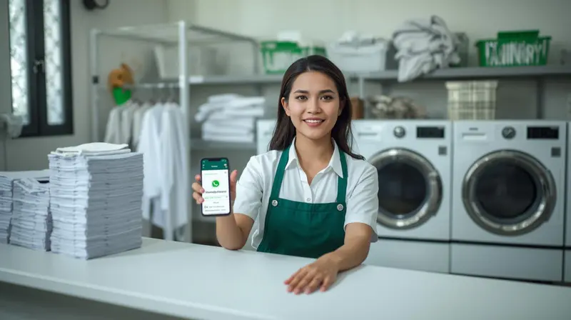 Cara Memanfaatkan WhatsApp untuk Bisnis Laundry